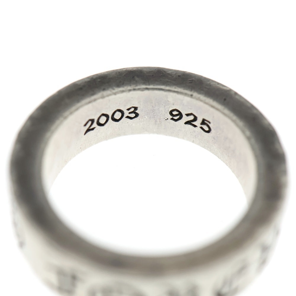CHROME HEARTS(クロムハーツ) 6mm SPACER FOREVER 6mmスペーサーリング フォーエバーシルバーBCA337