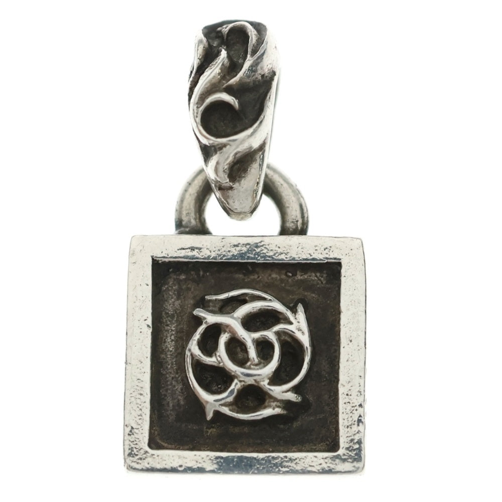 CHROME HEARTS(クロムハーツ) FRAMED FLRL フレームドフローラル チャーム ペンダントトップ シルバー