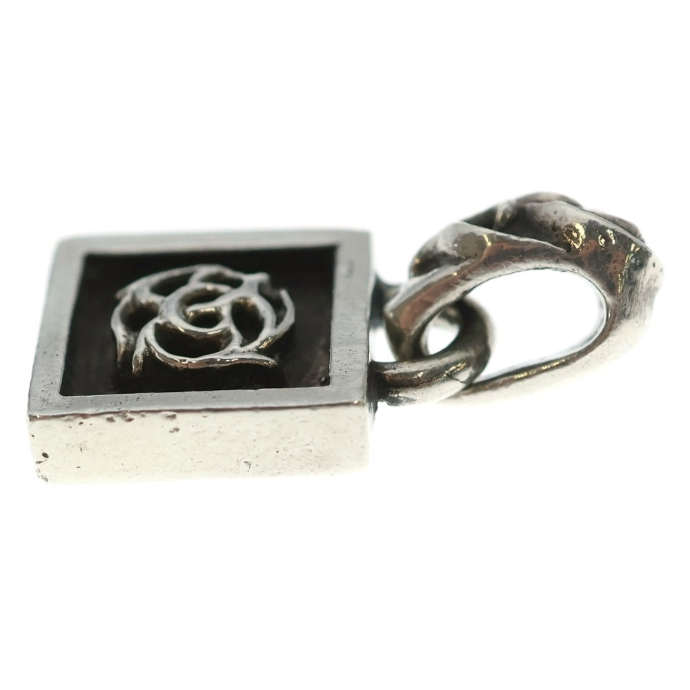 CHROME HEARTS(クロムハーツ) FRAMED FLRL フレームドフローラル チャーム ペンダントトップ シルバー