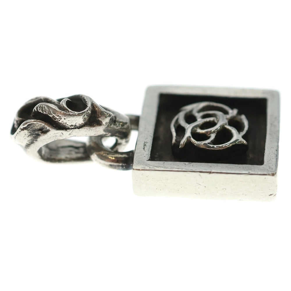 CHROME HEARTS(クロムハーツ) FRAMED FLRL フレームドフローラル チャーム ペンダントトップ シルバー