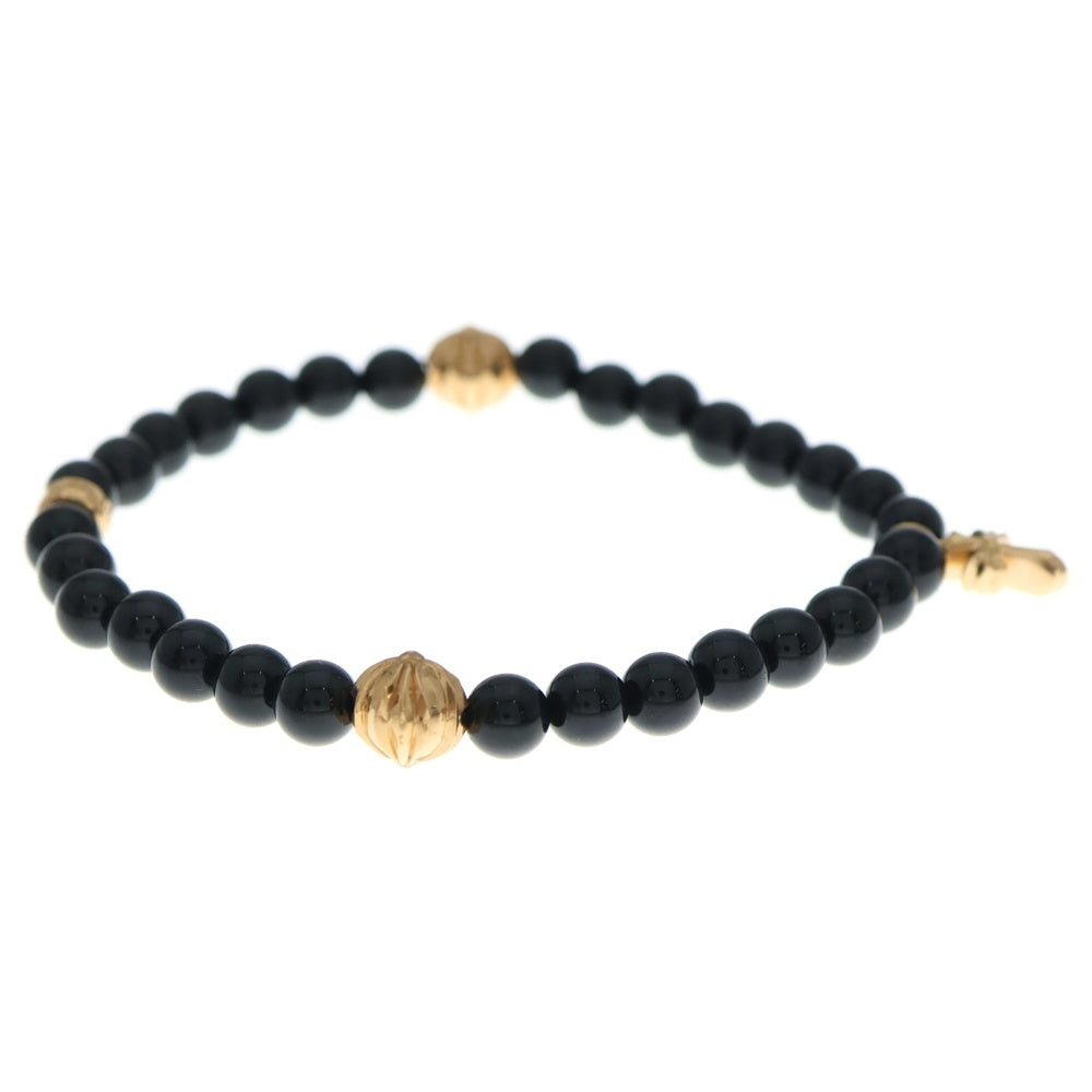 クロムハーツ　ビーズブレスレット CHROME HEARTS(クロムハーツ) 22k 6mm BEAD 6mmビーズブレス スタック