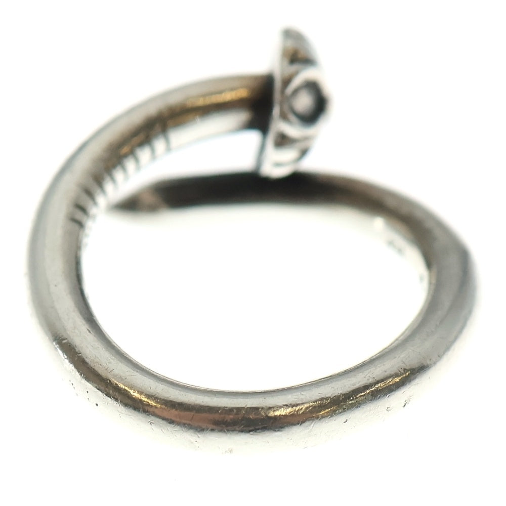 CHROME HEARTS(クロムハーツ) NAIL CRSBALL ネイル クロスボール リング シルバー BCA349