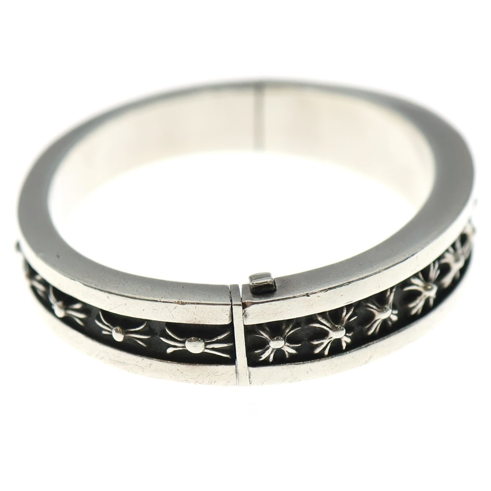 CHROME HEARTS(クロムハーツ) NARROW V CH PLUS ナローVバンドCHプラスブレスレット シルバー