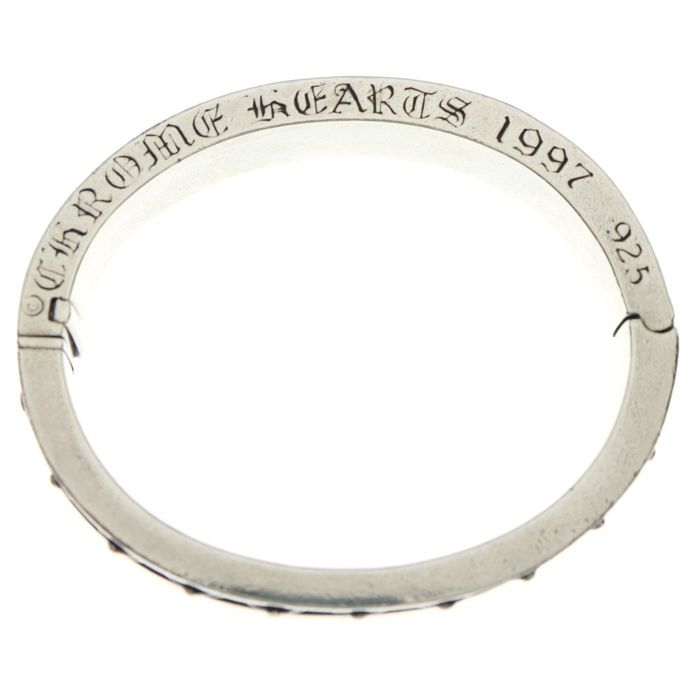 CHROME HEARTS(クロムハーツ) NARROW V CH PLUS ナローVバンドCHプラスブレスレット シルバー