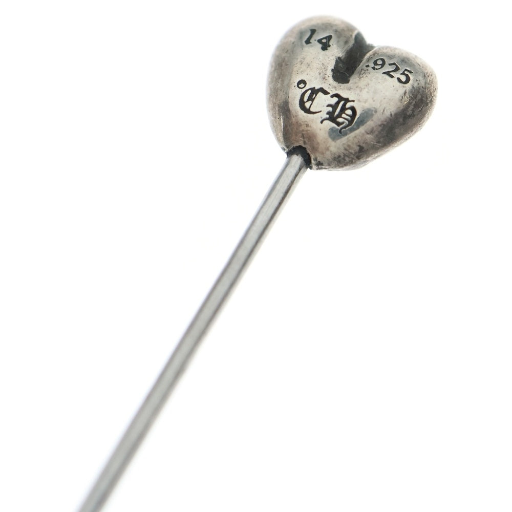 CHROME HEARTS(クロムハーツ) PIN LAPEL MINI HEART ハート ミニ ピン シルバー