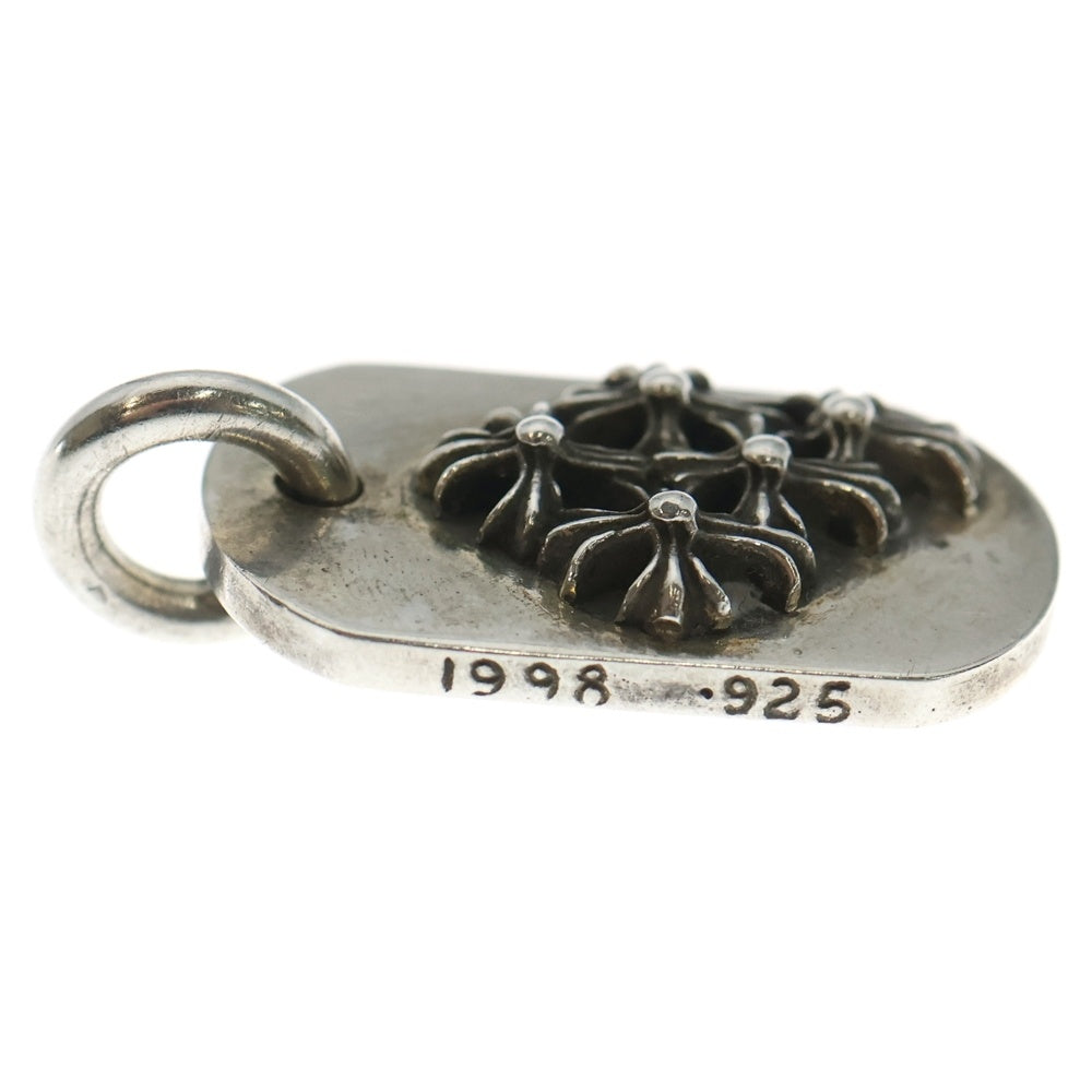 CHROME HEARTS(クロムハーツ) RAISED DOGTAG レイズドドッグタグ ネックレストップ シルバー