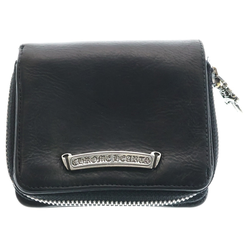 CHROME HEARTS(クロムハーツ) SQ ZIP BILL スクエアジップビル レザー