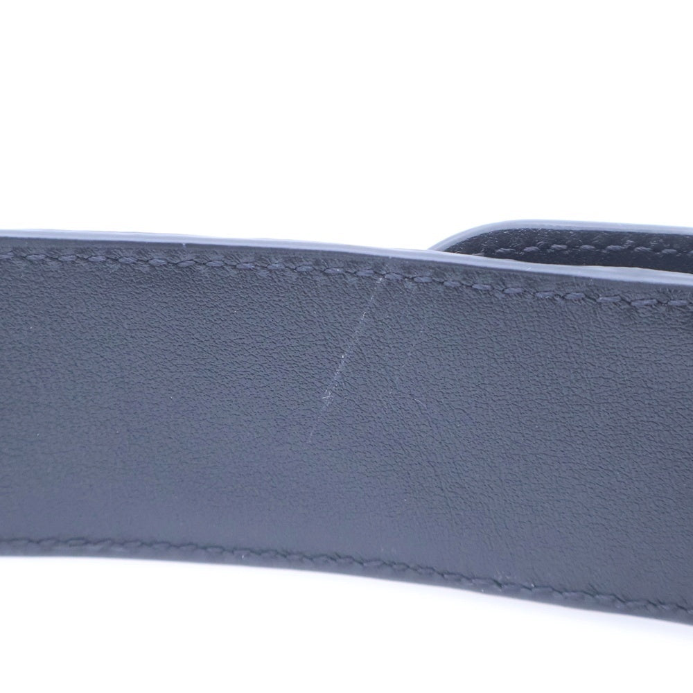 ANTI PROMO(アンチプロモ) ×Matty Boy チョンパー刺繍ストラップ付き99EYESバックルベルト ブラック/ブルー