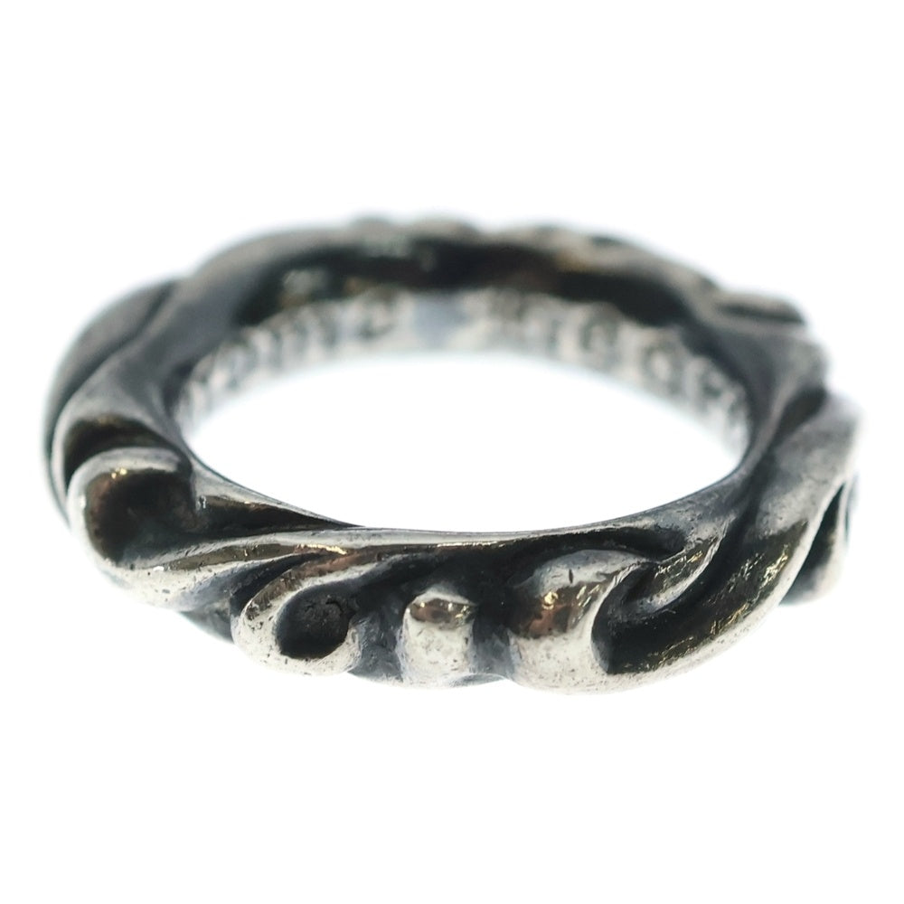 CHROME HEARTS(クロムハーツ) SCRL BAND スクロールバンド リング シルバー BCA351