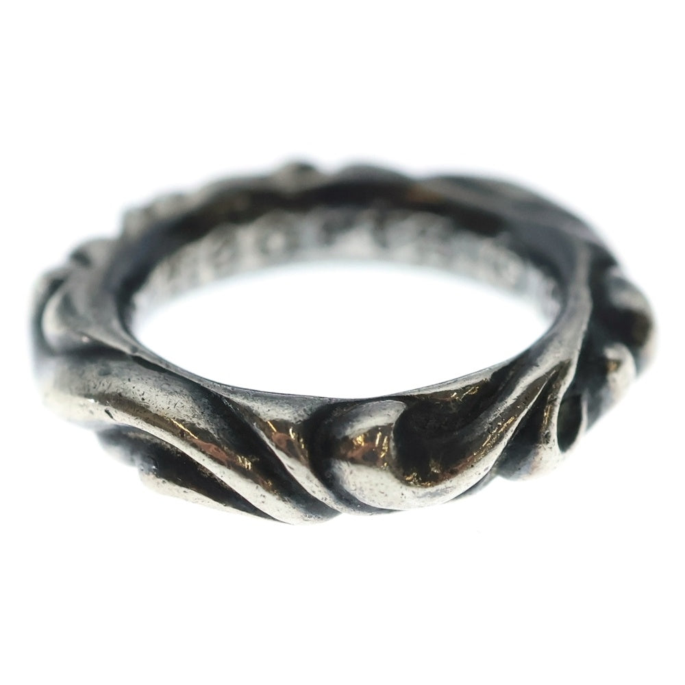 CHROME HEARTS(クロムハーツ) SCRL BAND スクロールバンド リング シルバー BCA351