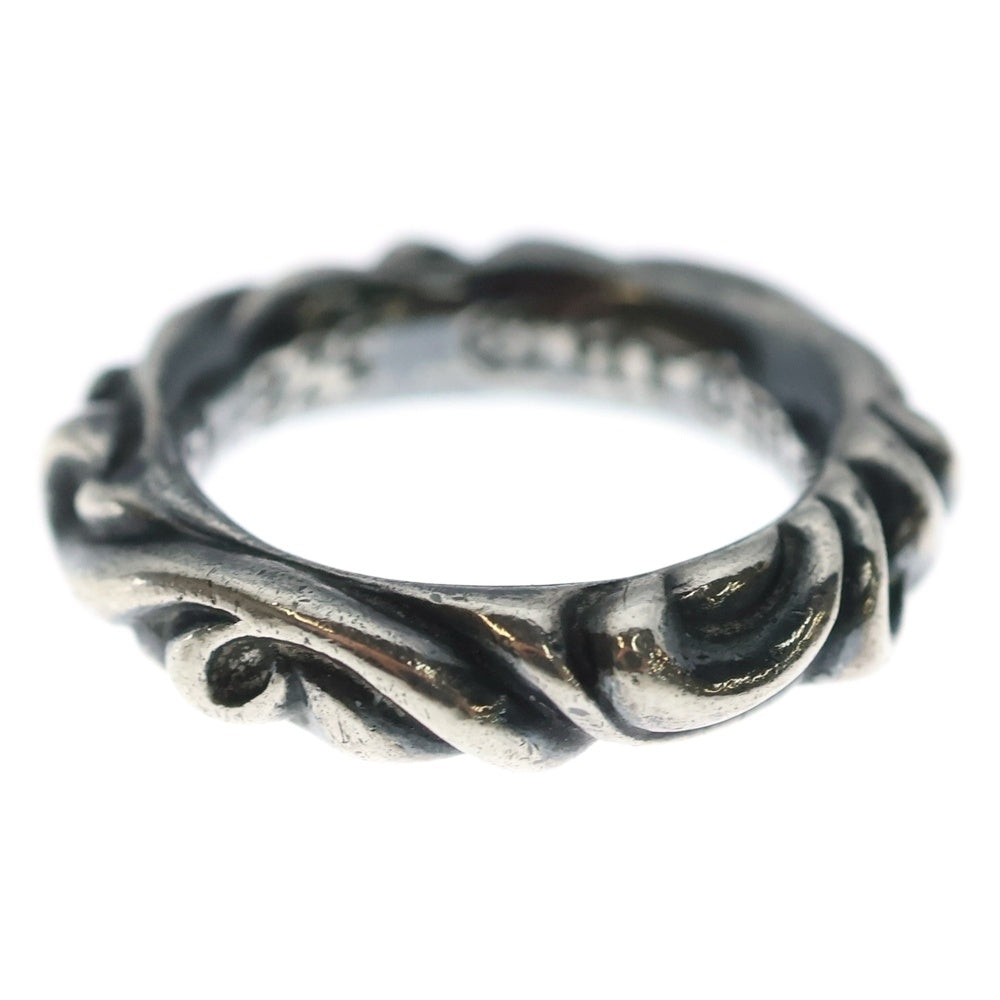 CHROME HEARTS(クロムハーツ) SCRL BAND スクロールバンド リング シルバー BCA351