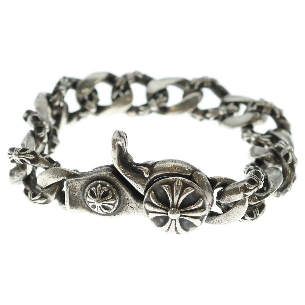 CHROME HEARTS(クロムハーツ) OLD FNCY CHN LNK オールド ファンシーリンククリップブレスレット 15リンク シルバー BCA145