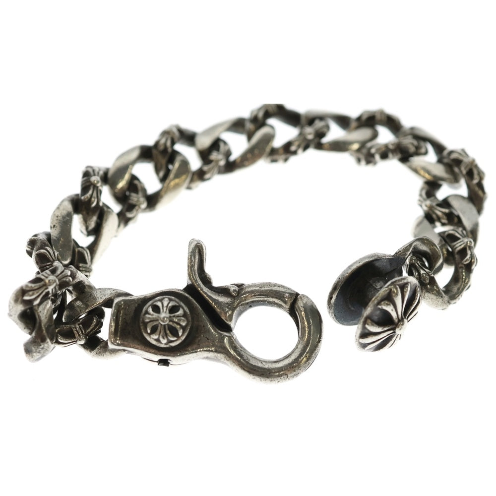 CHROME HEARTS(クロムハーツ) OLD FNCY CHN LNK オールド ファンシーリンククリップブレスレット 15リンク シルバー BCA145