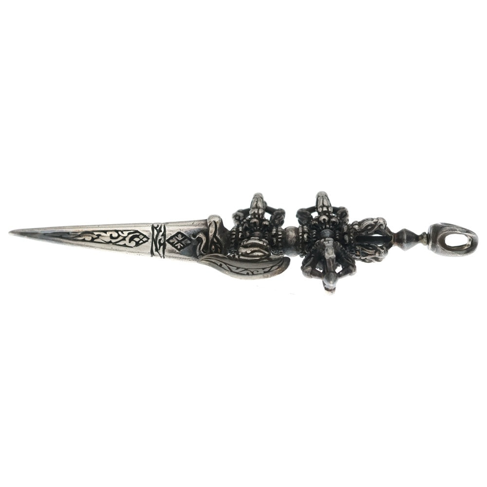 ZOCALO(ソカロ) Bird Double Dorje Kartika Dagger ダブルバード カルティカダガードージェ ネックレストップ シルバー