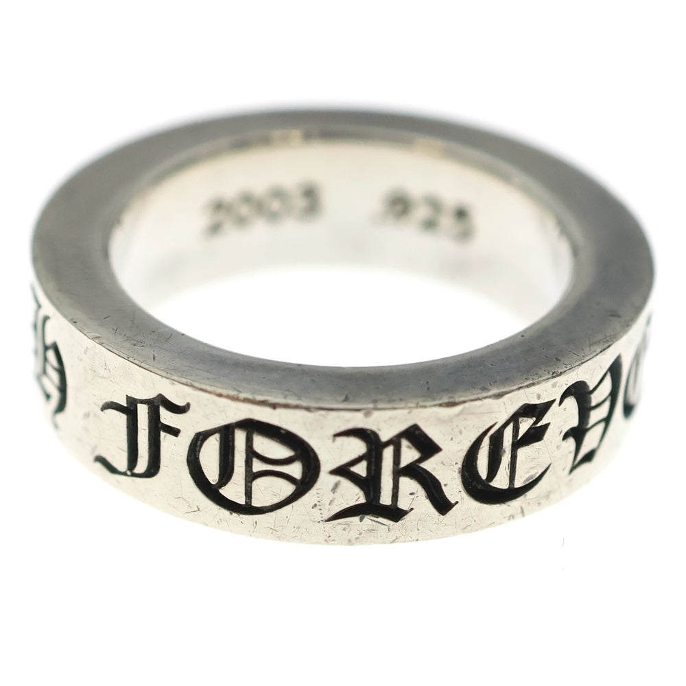 CHROME HEARTS(クロムハーツ) 6mm SPACER FOREVER 6mmスペーサーリング フォーエバーシルバーBCA337