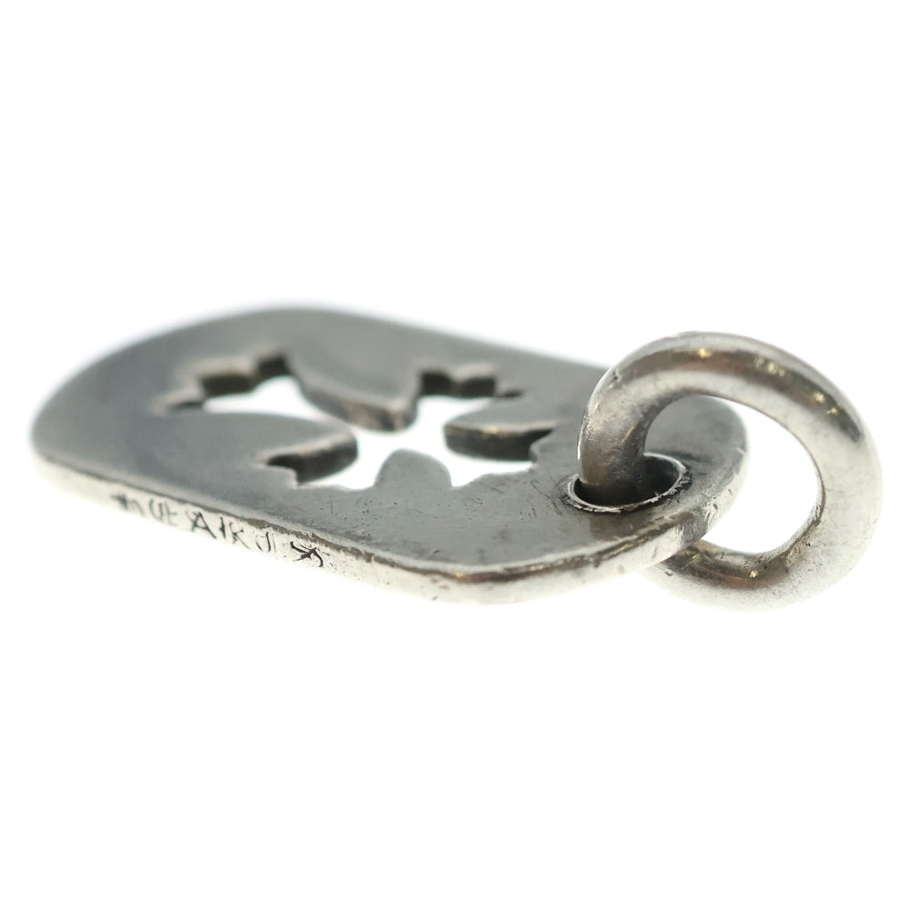 CHROME HEARTS(クロムハーツ) D TAG SML CO CRS OLD カットアウトクロスドッグタグ スモール ペンダントトップ シルバー BCA242