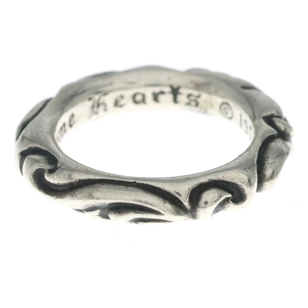 CHROME HEARTS(クロムハーツ) SCRL BAND スクロールバンド リング シルバー BCA351