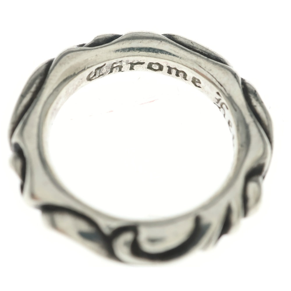 CHROME HEARTS(クロムハーツ) SCRL BAND スクロールバンド リング シルバー BCA351