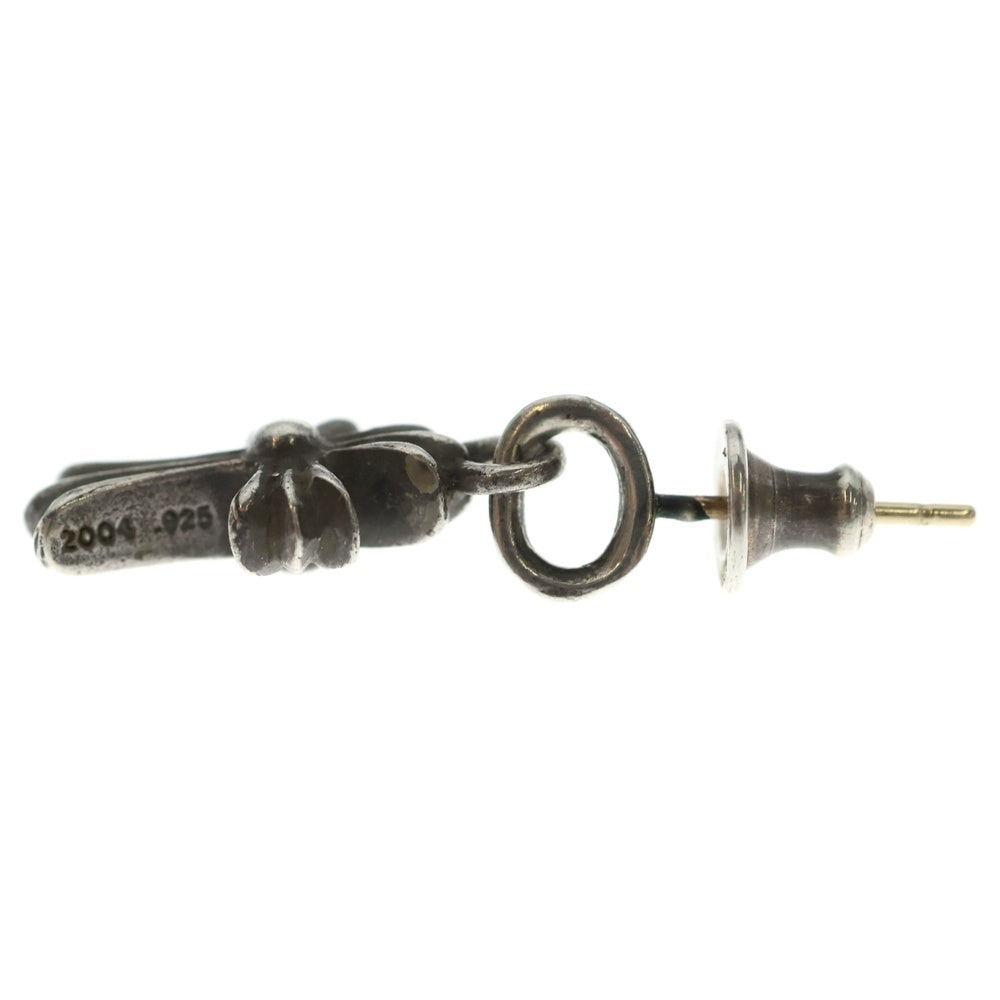 CHROME HEARTS(クロムハーツ) BBY F PPRCHN ベイビーファットクロス ドロップピアス シルバー BCA090