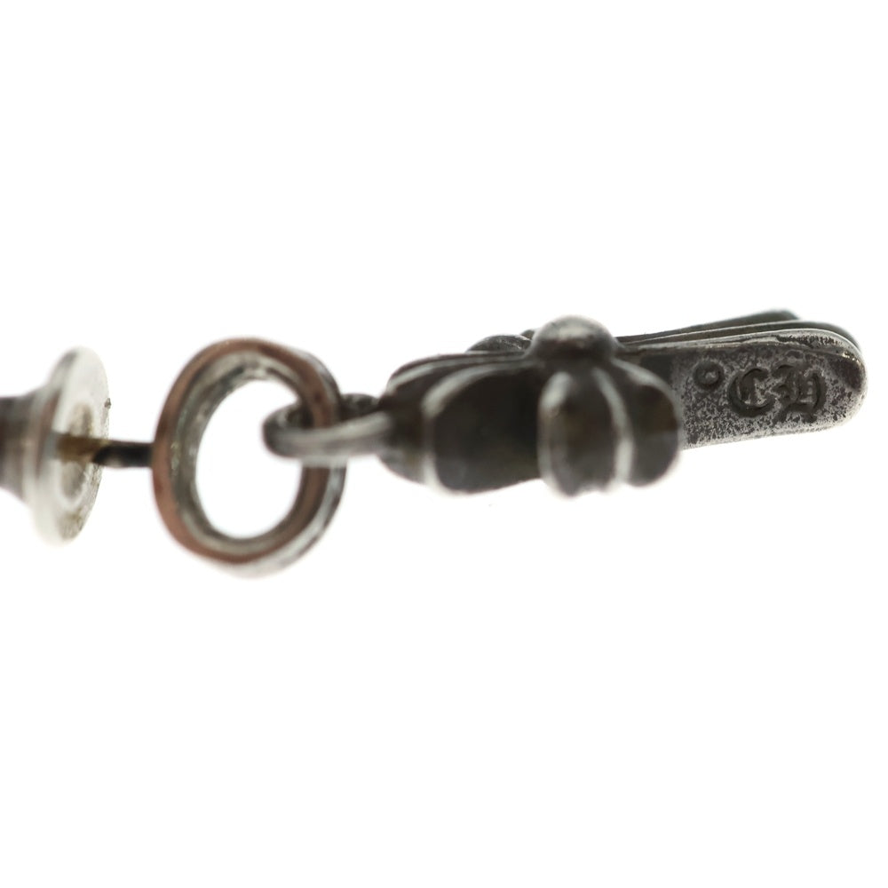 CHROME HEARTS(クロムハーツ) BBY F PPRCHN ベイビーファットクロス ドロップピアス シルバー BCA090