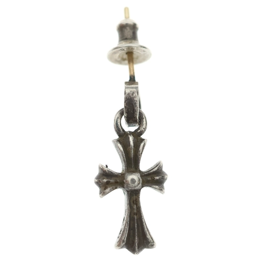 CHROME HEARTS(クロムハーツ) BBY F PPRCHN ベイビーファットクロス ドロップピアス シルバー BCA090