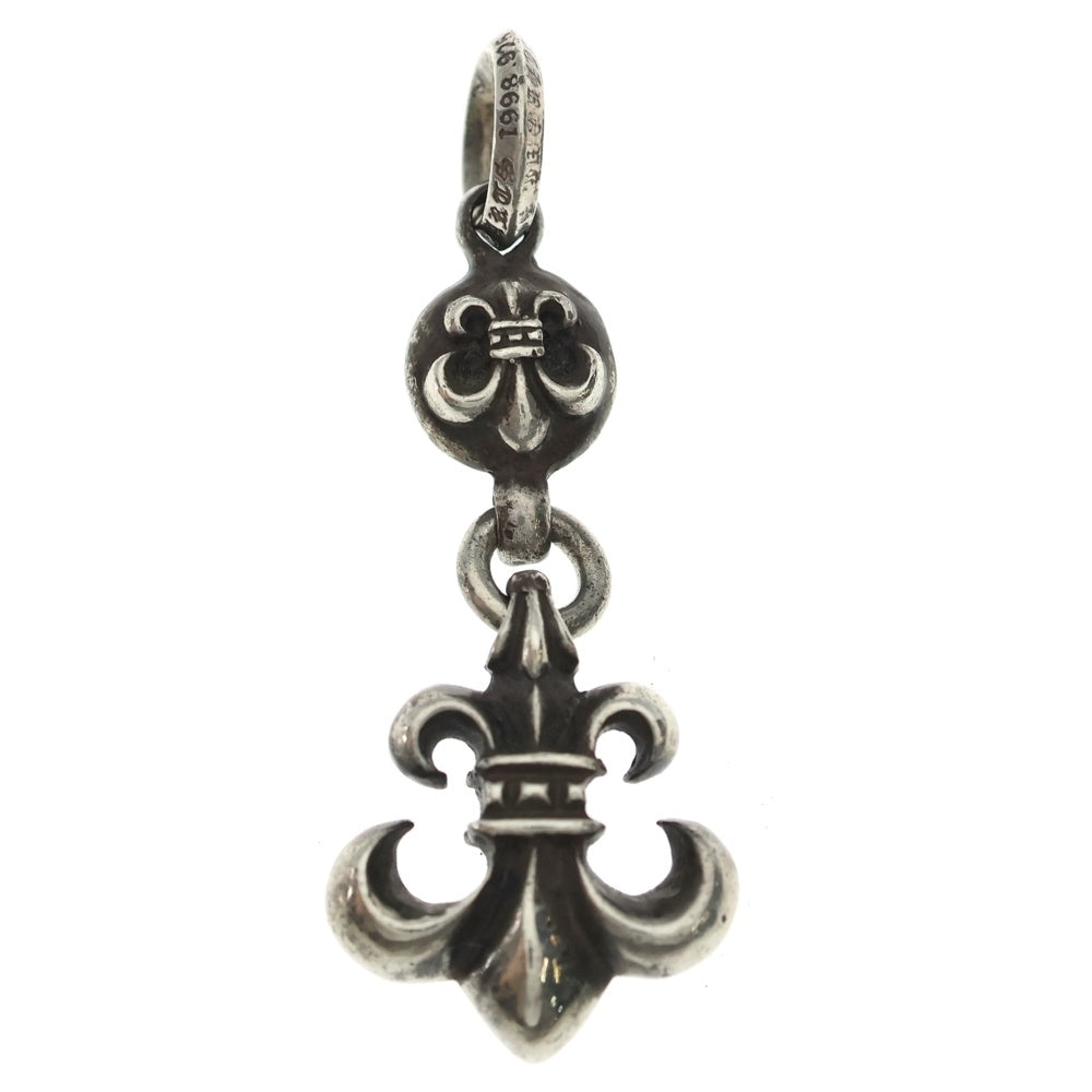 CHROME HEARTS(クロムハーツ) 1BALL BS FLEUR 1ボールBSフレアチャーム チャーム シルバーネックレストップ