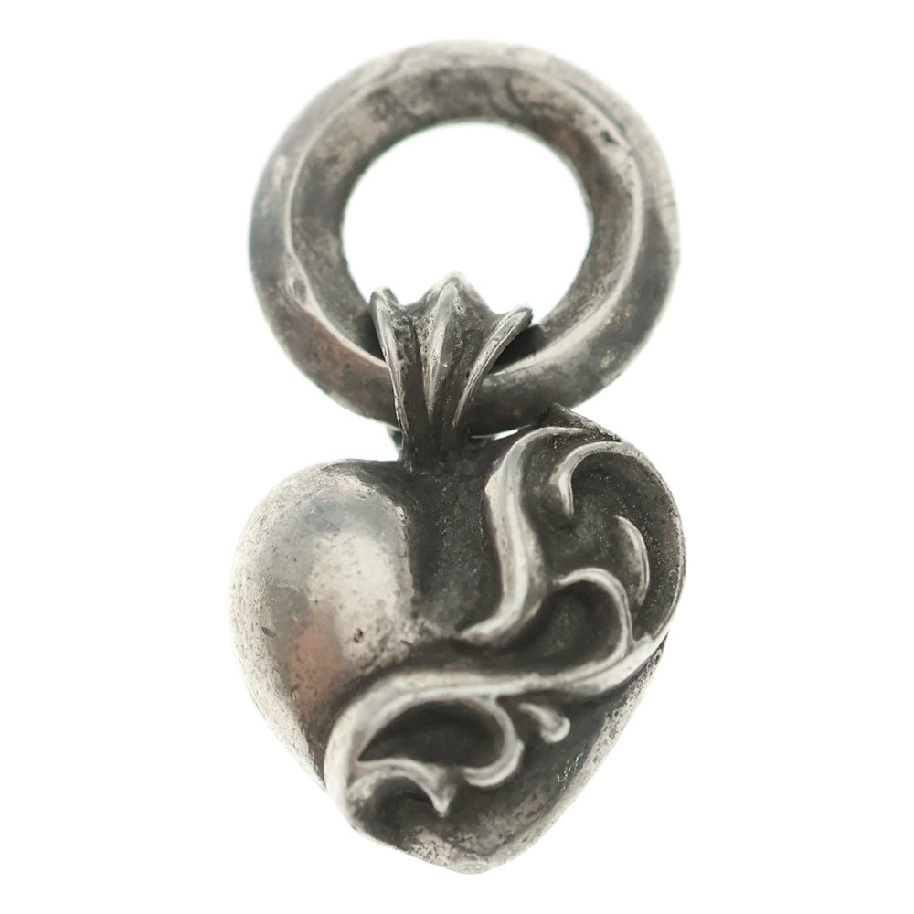 CHROME HEARTS(クロムハーツ) HEART CHARM ハートチャーム オールド シルバーネックレストップ