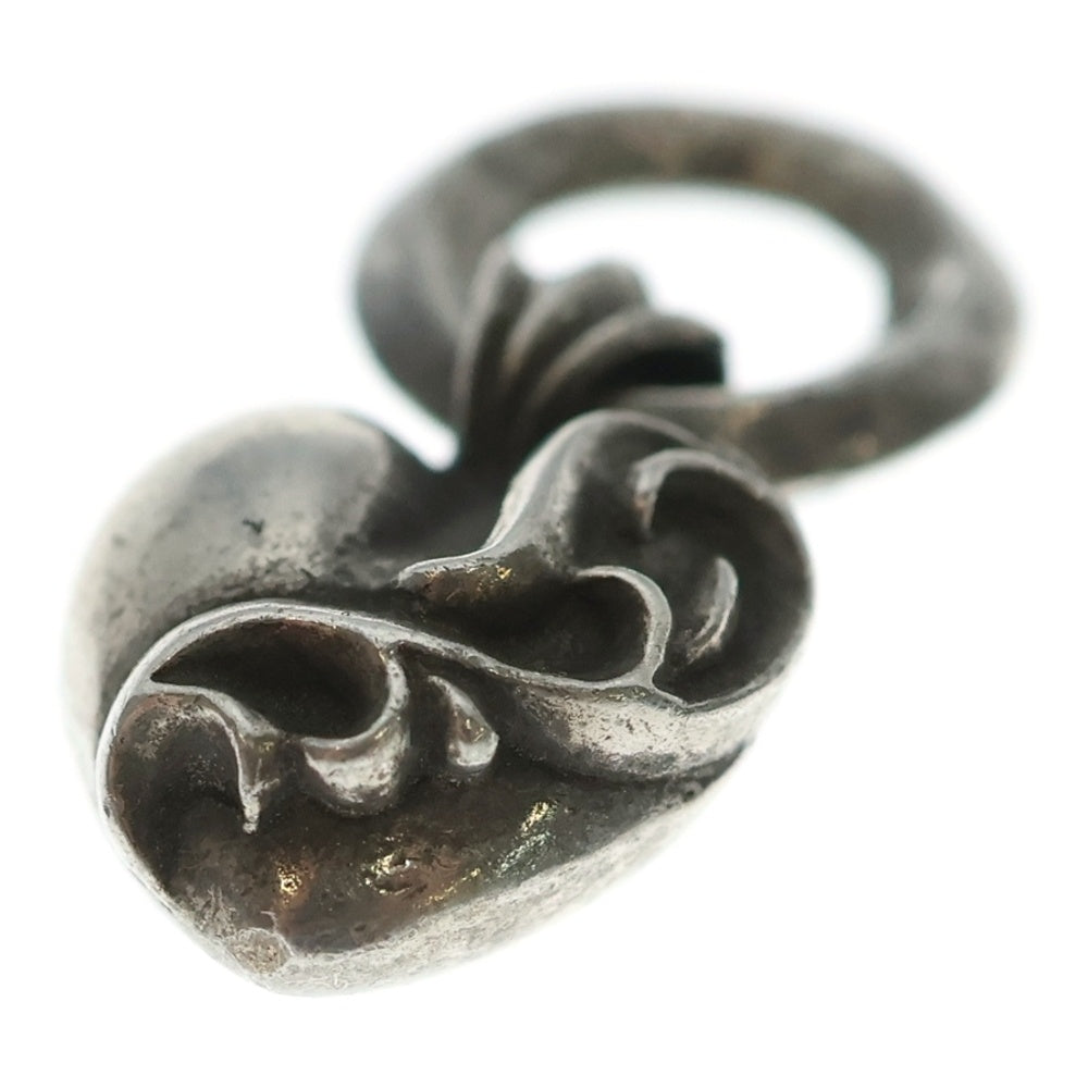 CHROME HEARTS(クロムハーツ) HEART CHARM ハートチャーム オールド シルバーネックレストップ
