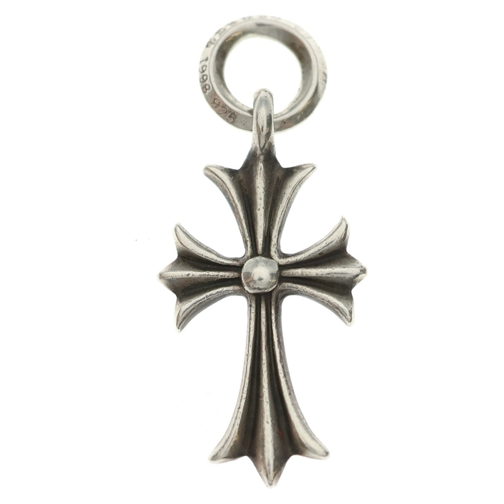 CHROME HEARTS(クロムハーツ) TINY CH CROSS タイニーCHクロス チャーム シルバーネックレストップ