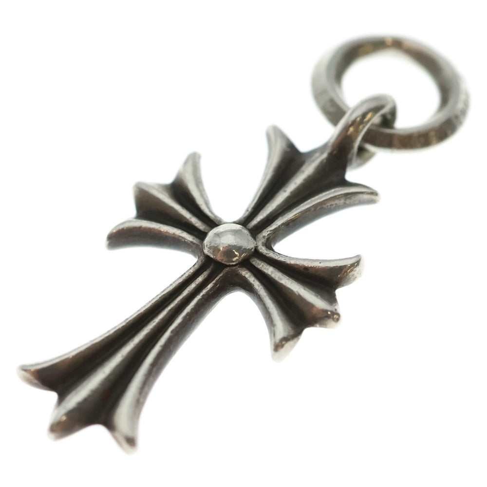 CHROME HEARTS(クロムハーツ) TINY CH CROSS タイニーCHクロス チャーム シルバーネックレストップ