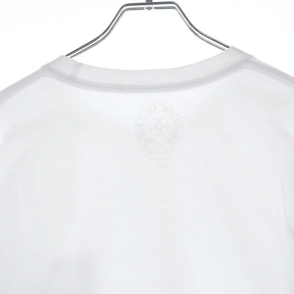 CHROME HEARTS(クロムハーツ) MULTI COLOR HORSE SHOE マルチカラーホースシュー 長袖Tシャツ カットソー ホワイト