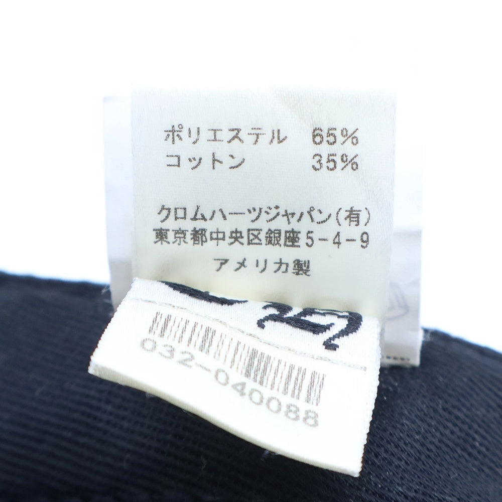 CHROME HEARTS(クロムハーツ) CH HAT CH刺繍ベースボールキャップ ネイビー