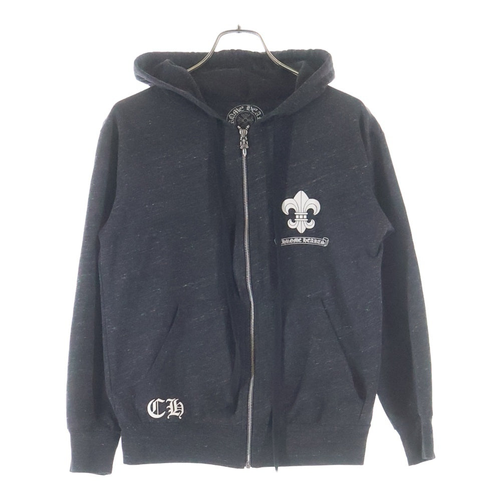 CHROME HEARTS(クロムハーツ) BS FLUER BSフレアプリント ダガージップパーカー ブラック