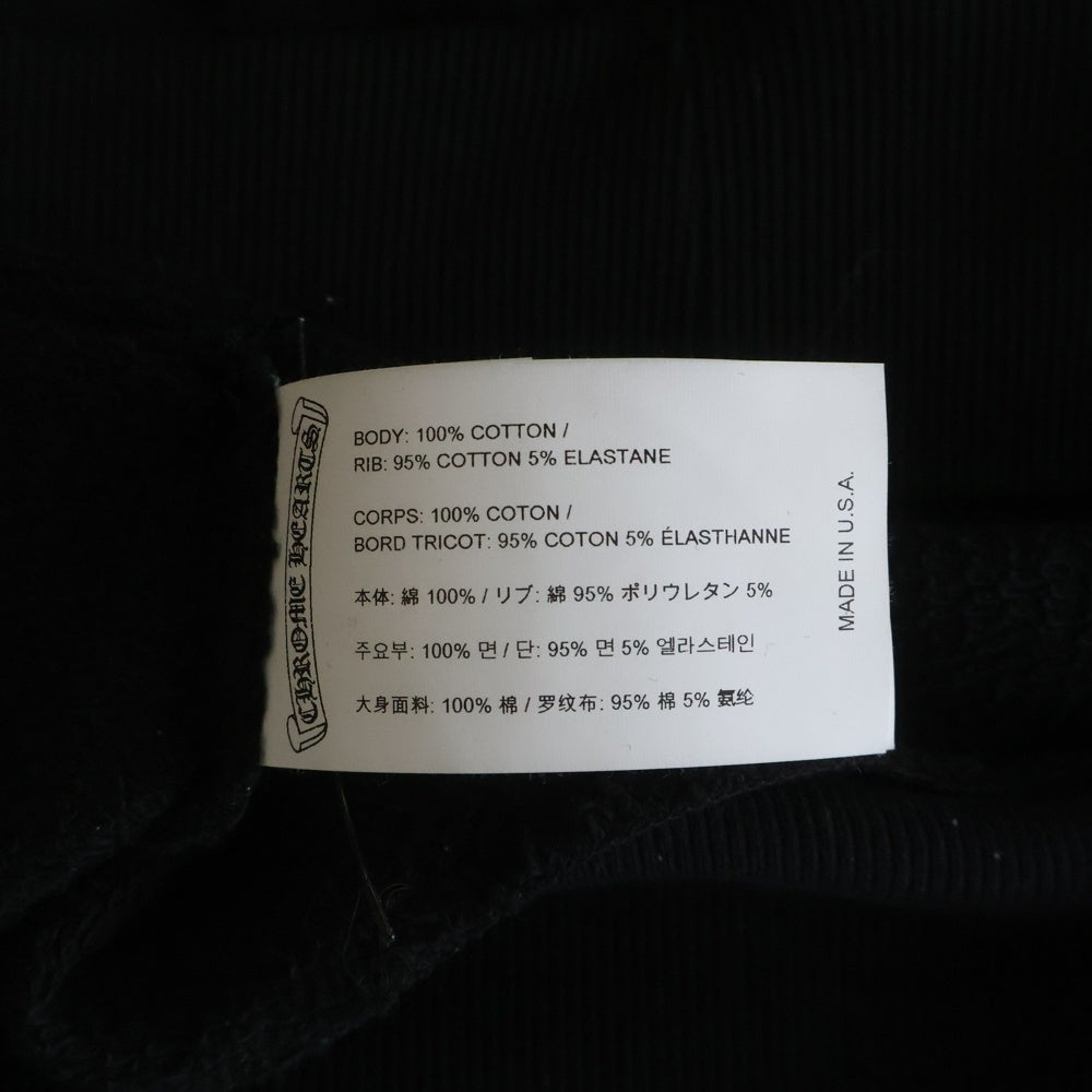 CHROME HEARTS(クロムハーツ) Y NOT CH LOGO CEMETERY CROSS SWEAT