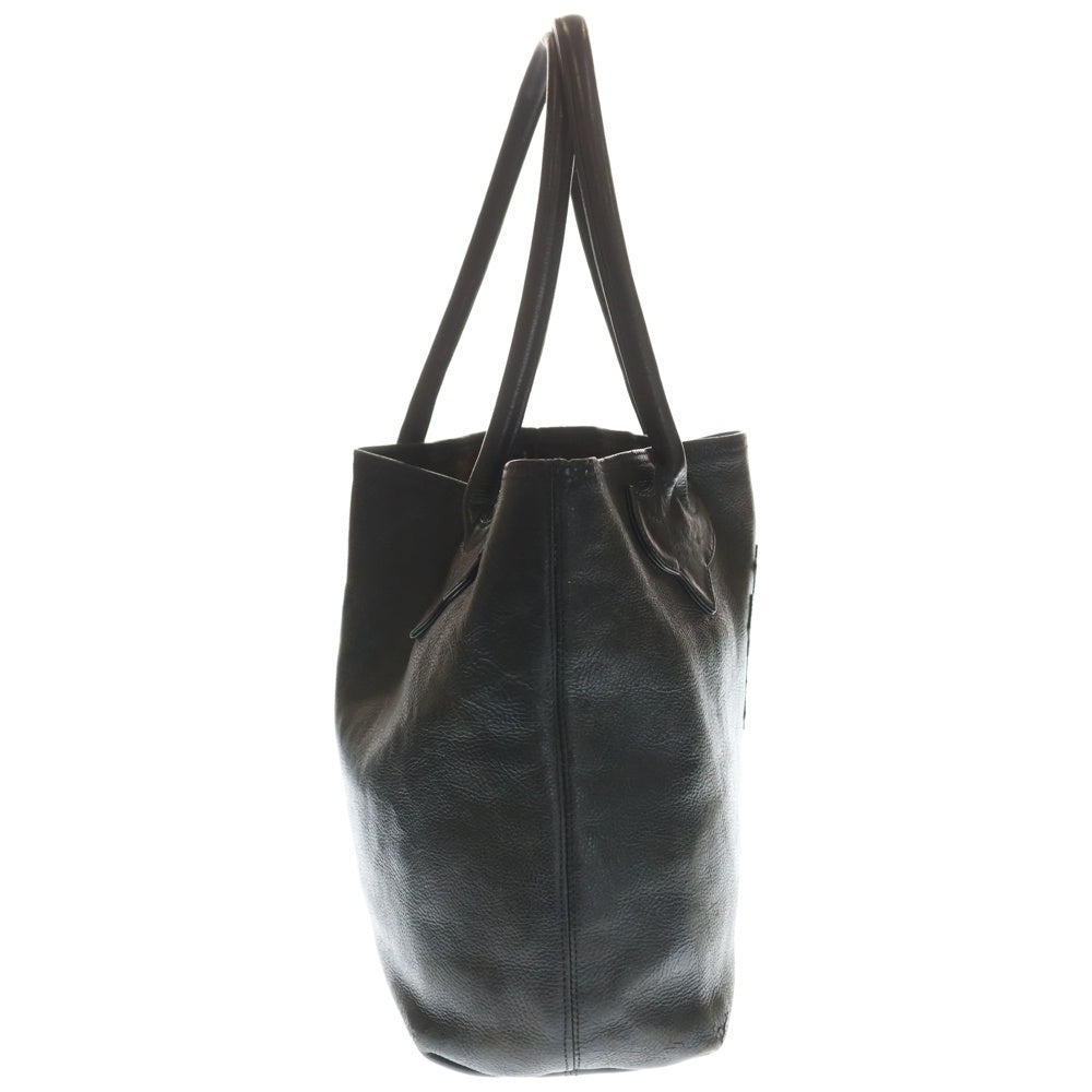 CHROME HEARTS(クロムハーツ) FS TOTE FSトート クロスパッチ付きレザートートバッグ