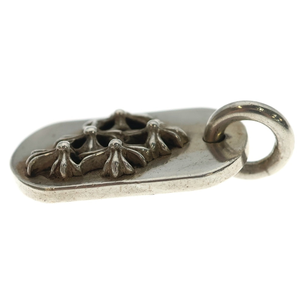 CHROME HEARTS(クロムハーツ) RAISED DOGTAG レイズドドッグタグ チャーム シルバーネックレストップ