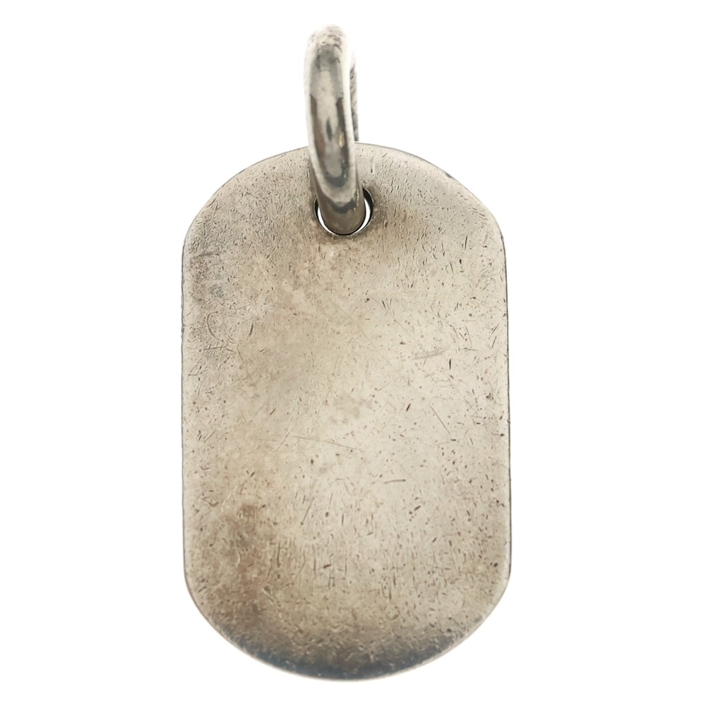 CHROME HEARTS(クロムハーツ) D TAG SML LTD ニューヨーク限定 スモールドッグタグ ペンダントトップ シルバー