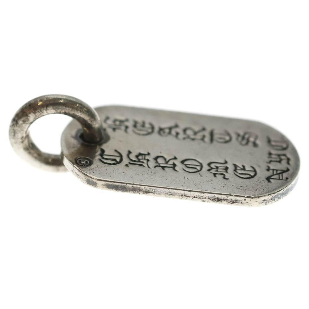 CHROME HEARTS(クロムハーツ) D TAG SML LTD ニューヨーク限定 スモールドッグタグ ペンダントトップ シルバー