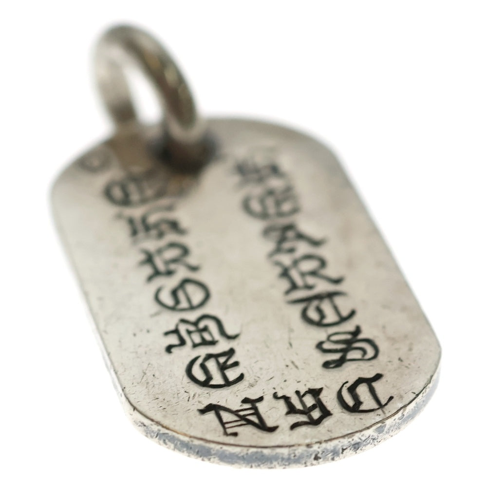 CHROME HEARTS(クロムハーツ) D TAG SML LTD ニューヨーク限定 スモールドッグタグ ペンダントトップ シルバー