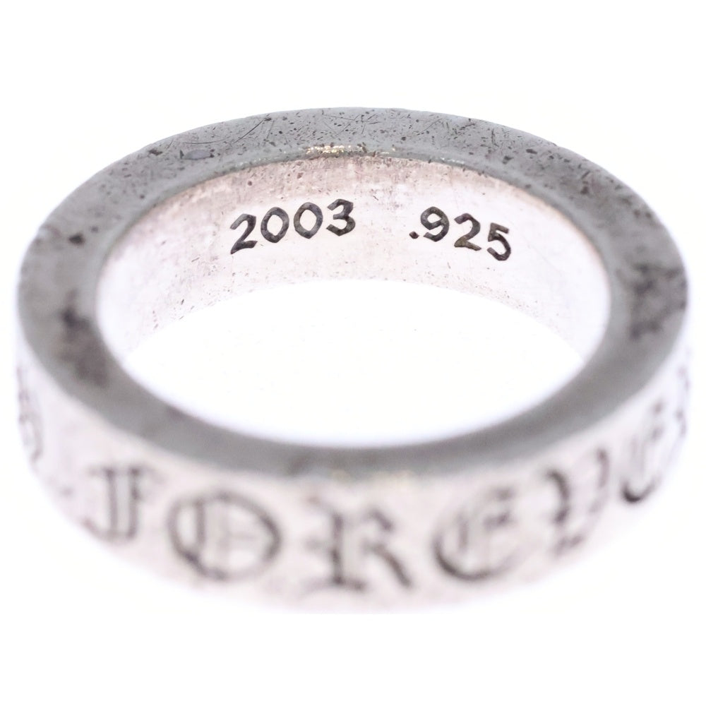CHROME HEARTS(クロムハーツ) 6mm SPACER FOREVER 6mmスペーサーフォーエバー シルバーリング