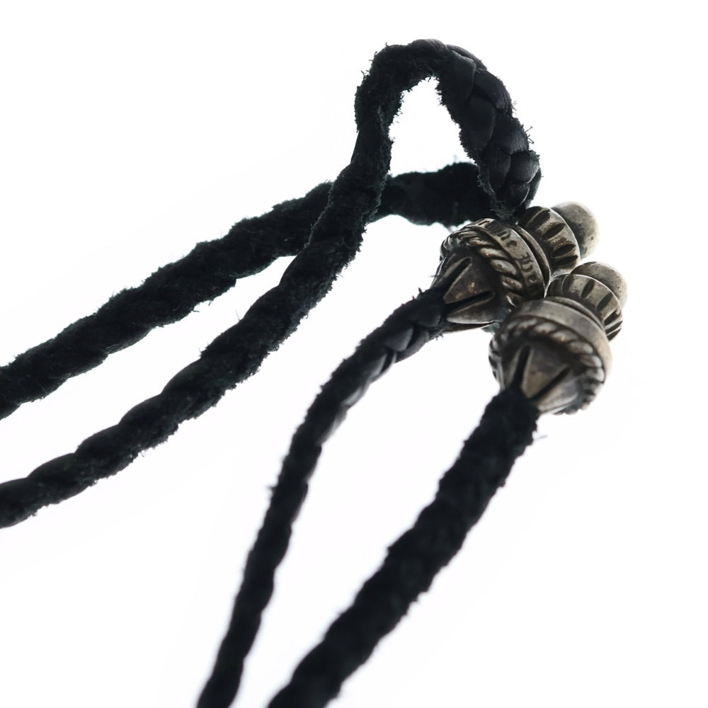 CHROME HEARTS(クロムハーツ) レザーブレード ボロチップ ブラック/シルバー