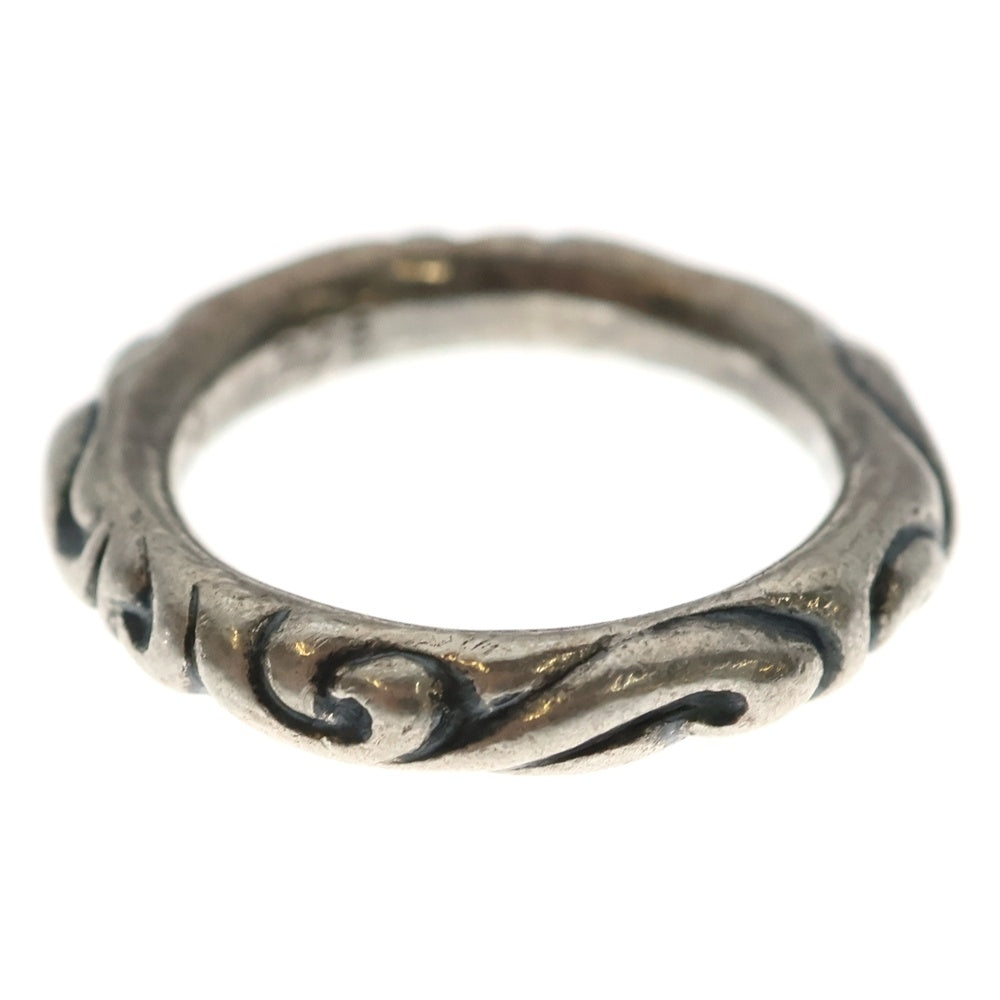 Chrome Hearts スクロールシルバーリング CHROME HEARTS(クロムハーツ) SCRL BAND スクロールバンド シルバー