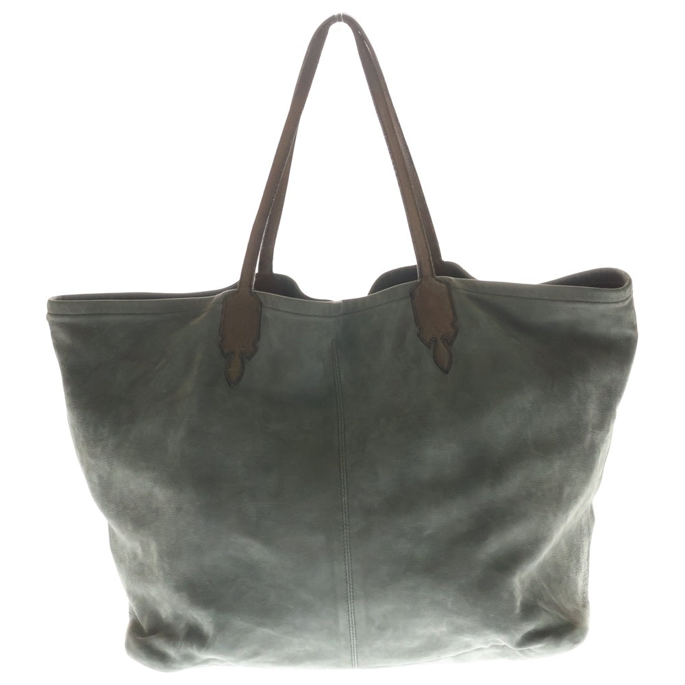 CHROME HEARTS(クロムハーツ) LUCILLE SUEDE LEATHER BAG ルシール スエード トートバッグ カーキ レディース