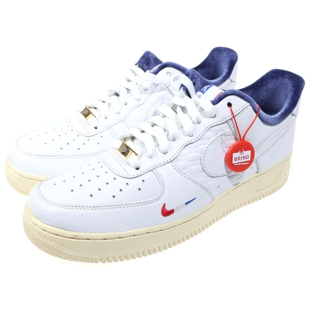 NIKE(ナイキ) ×KITH AIR FORCE 1 LOW FRANCE CZ7927-100 エアフォース 1 ロー フランス ローカットスニーカー ホワイト US10/28cm