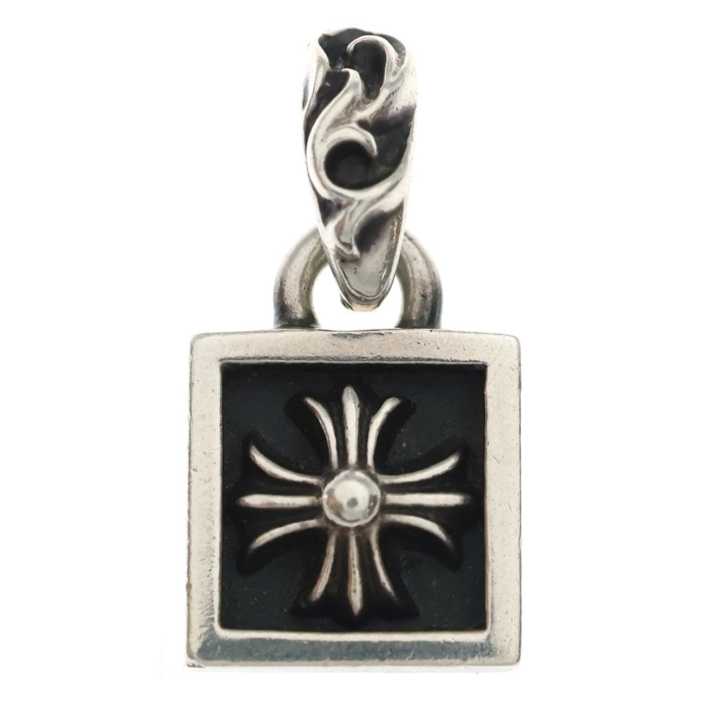 CHROME HEARTS(クロムハーツ) FRAMED CH PLUS フレームドCHプラス チャーム シルバーネックレストップ