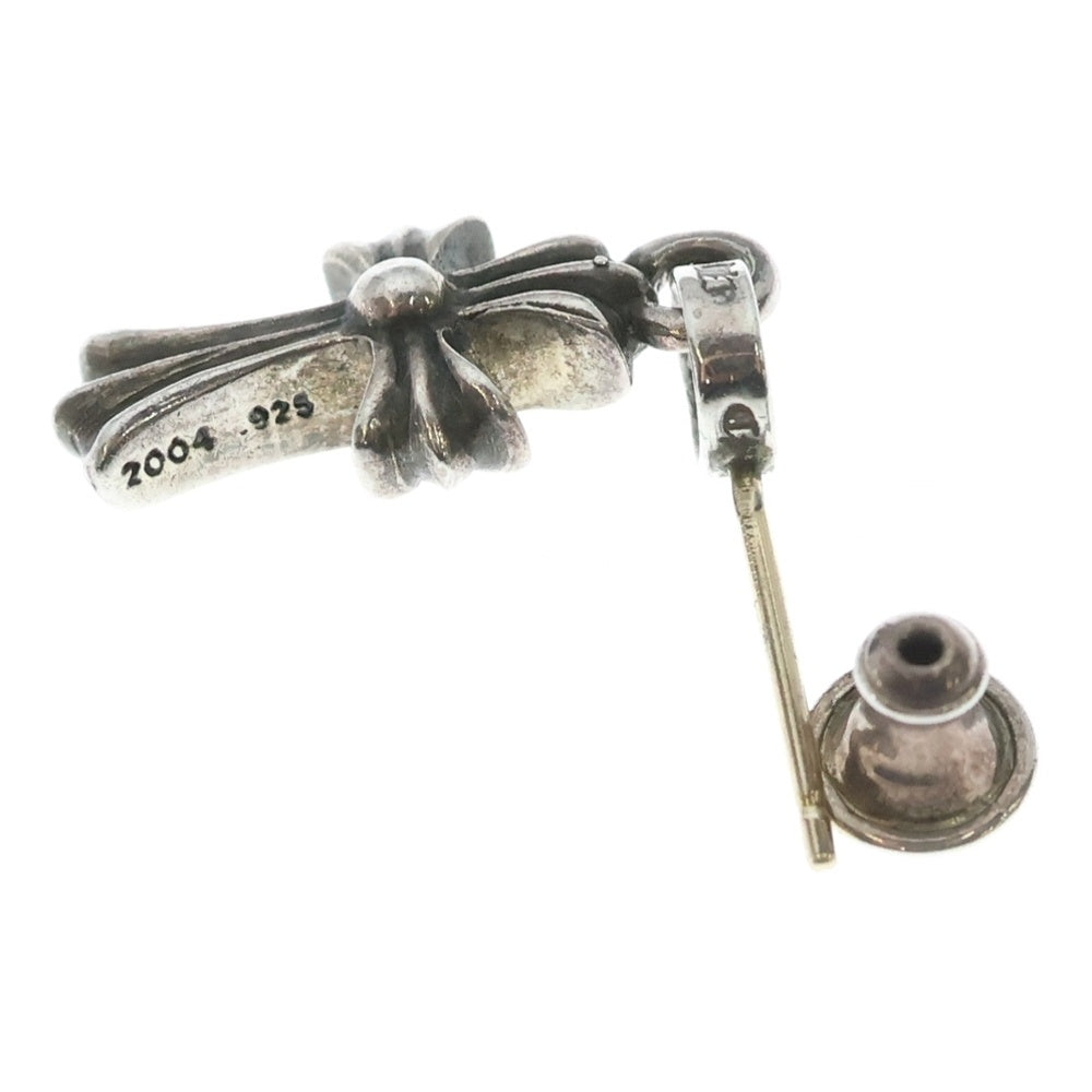 CHROME HEARTS(クロムハーツ) BBY F PPRCHN ベイビーファットクロス ドロップピアス シルバー BCA090