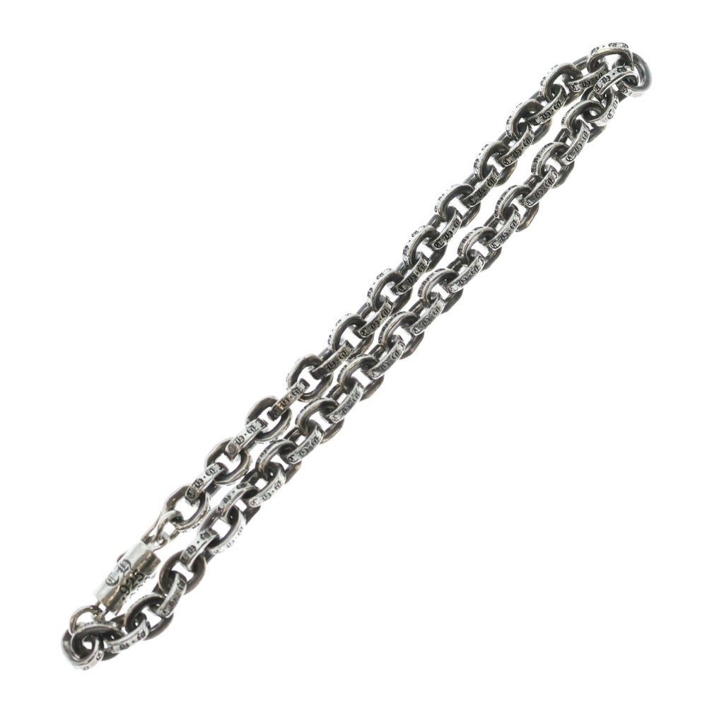 CHROME HEARTS(クロムハーツ) PAPER CHAIN ペーパーチェーン ブレスレット 8inch シルバー BCA178