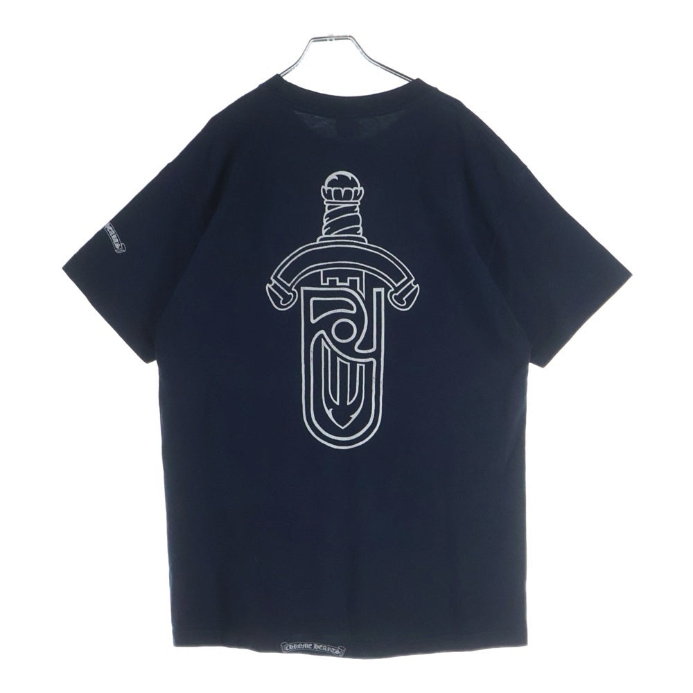 CHROME HEARTS(クロムハーツ) ×UNITED ARROWS OLD DAGGER TEE ユナイテッドアローズ オールド ダガー 半袖Tシャツ カットソー ネイビー