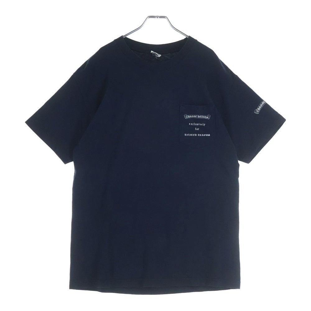 CHROME HEARTS(クロムハーツ) ×UNITED ARROWS OLD DAGGER TEE ユナイテッドアローズ オールド ダガー 半袖Tシャツ カットソー ネイビー