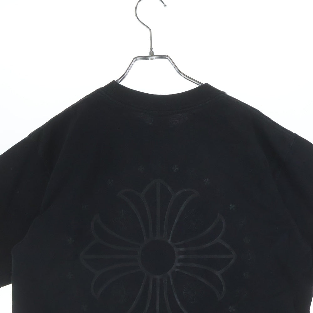 CHROME HEARTS(クロムハーツ) OLD 胸ポケット バックCHプラス 半袖Tシャツ ブラック